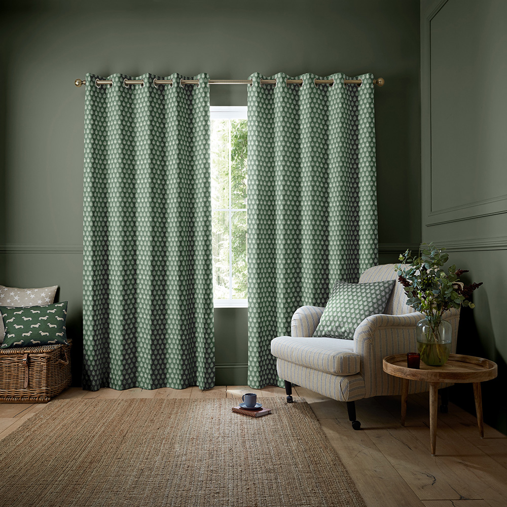 Jaipur Sage Curtains