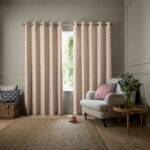 Jaipur Print Rust Curtains