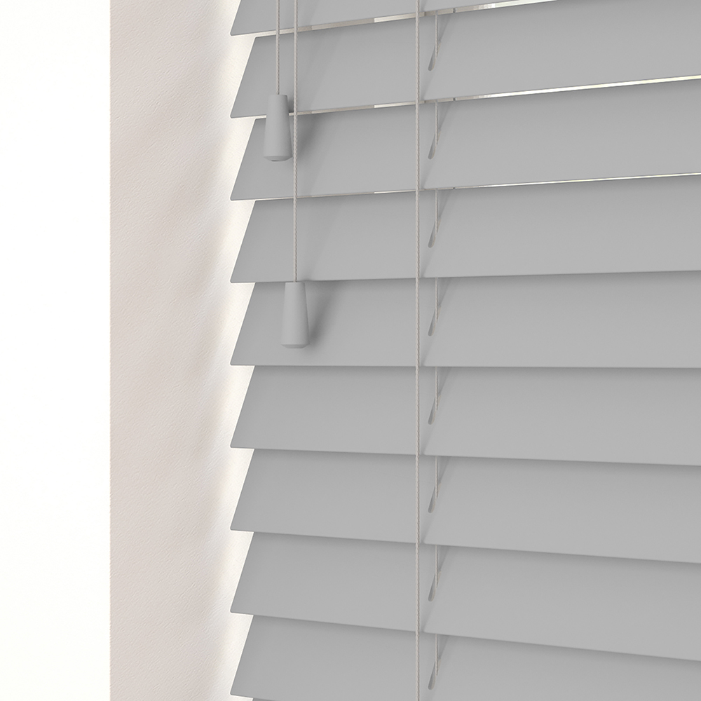 Dove Faux Wood Venetian Blind