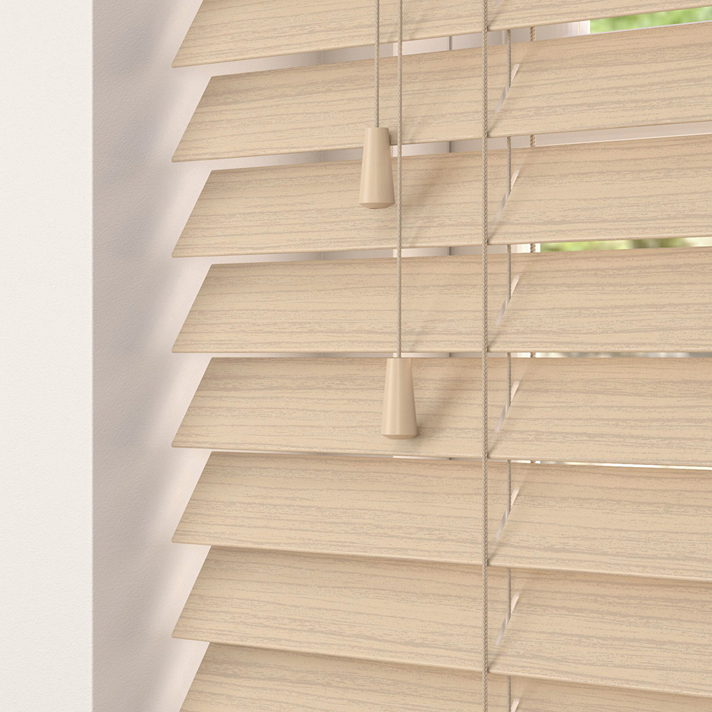 Soft Oak Faux Wood Venetian Blind