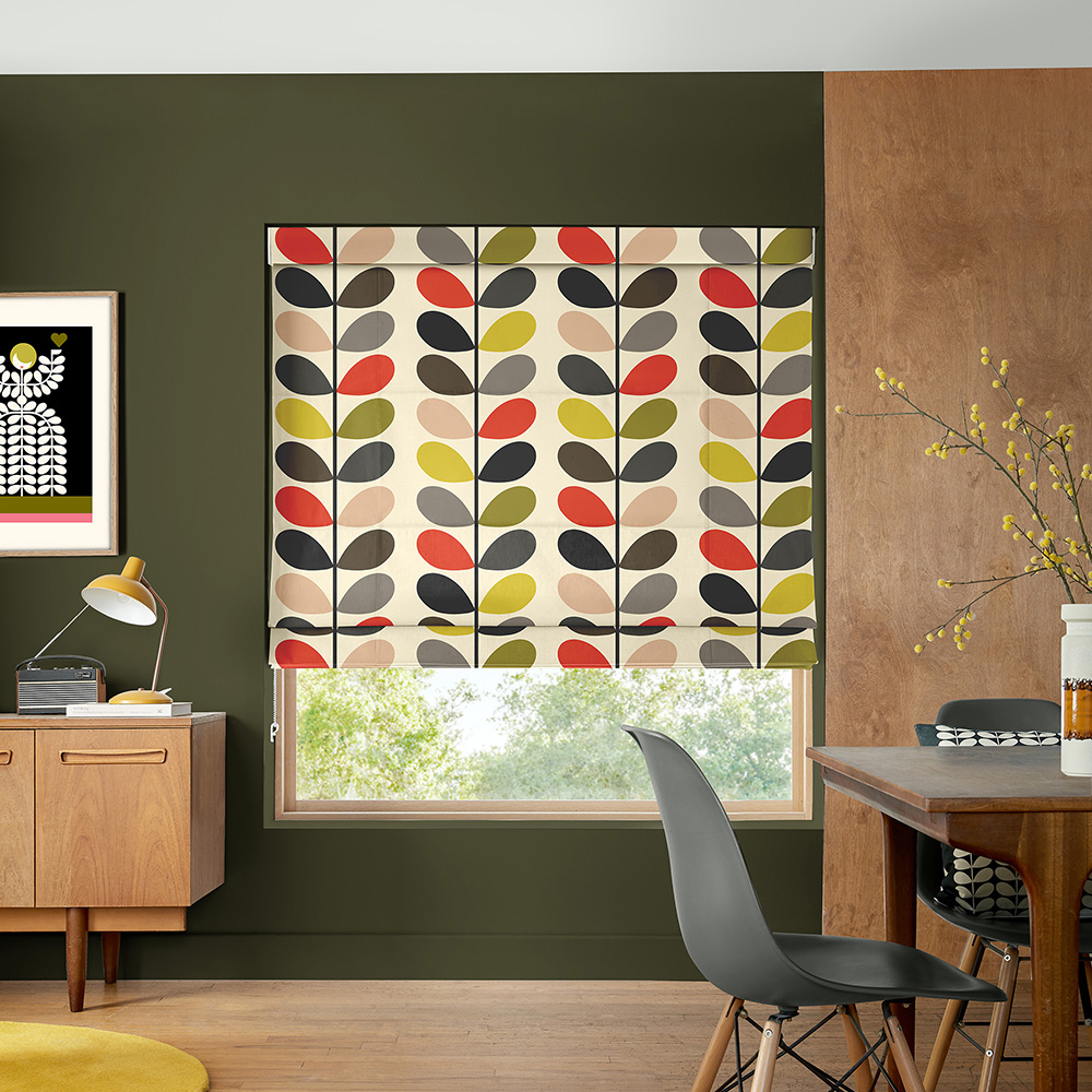 Multi Stem Tomato Roman Blind