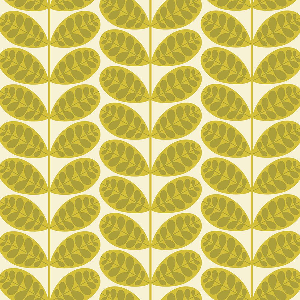 Botanica Stem Yellow Curtains