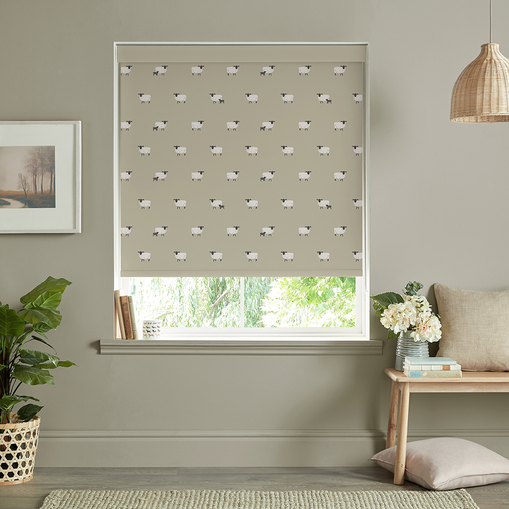 Sheep Sand Roller Blind