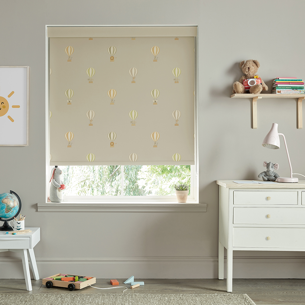 Bears & Balloons Sand Roller Blind
