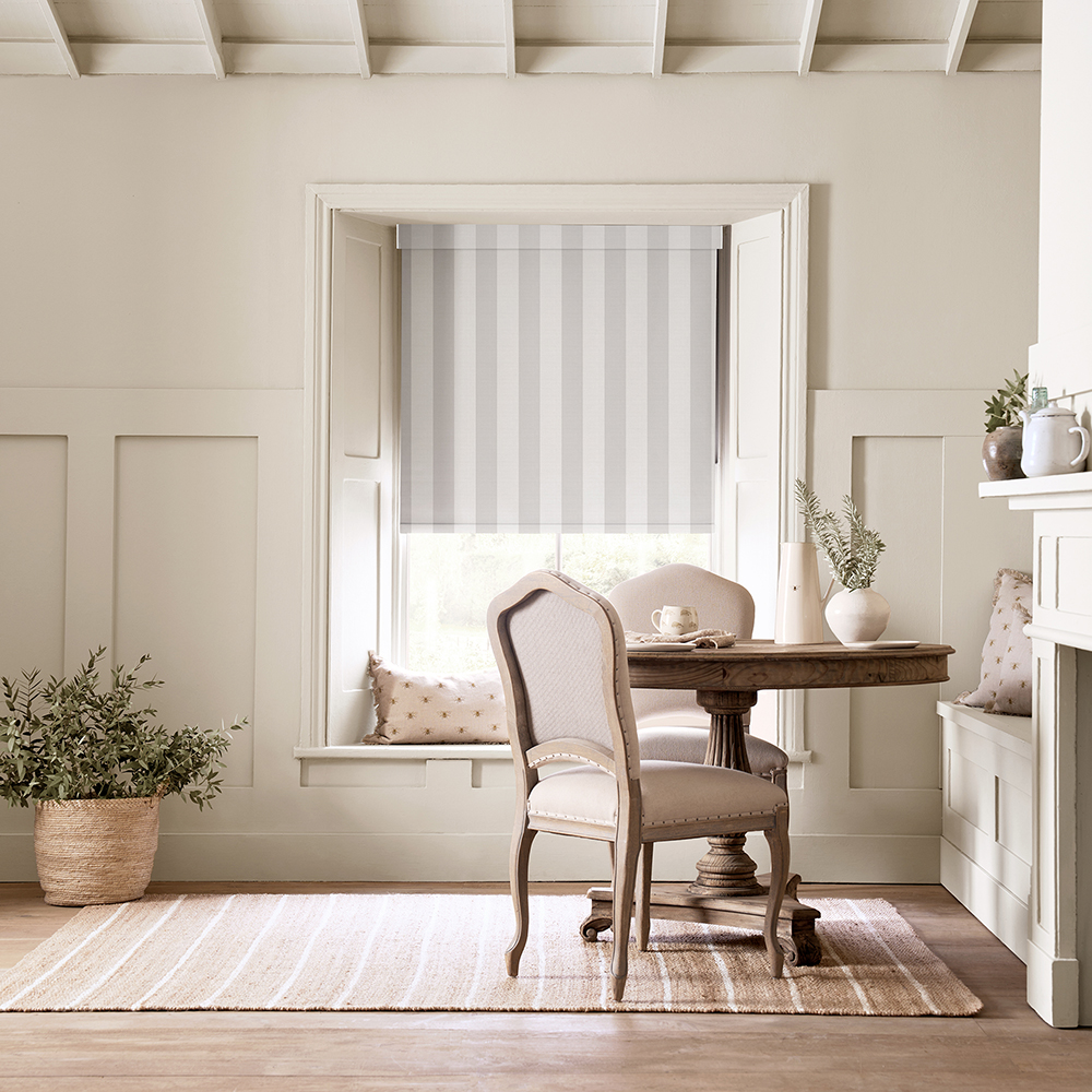 Witham Stripe Grey Roller Blind