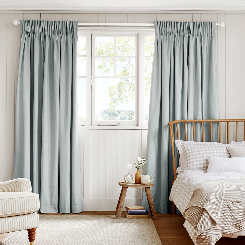 Witham Blue Curtains