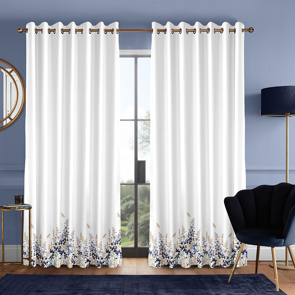 Wisteria White Curtains