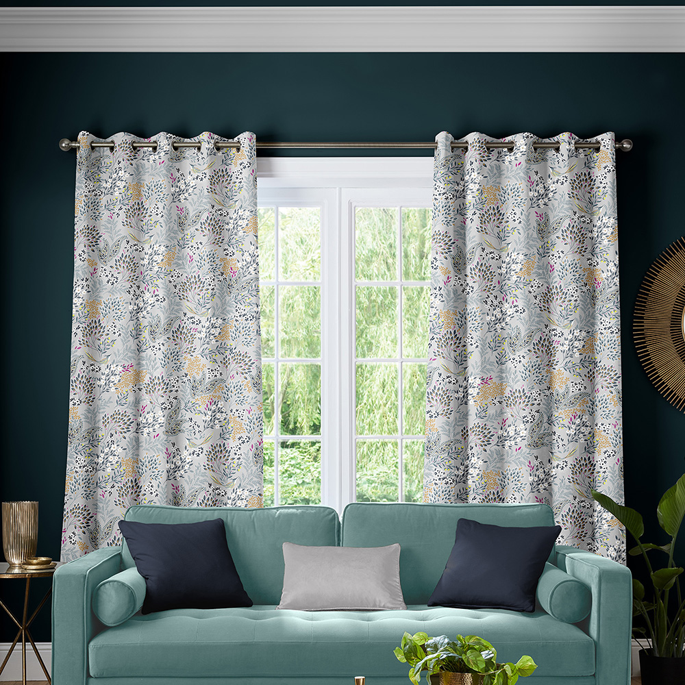Songbird Soft Grey Curtains