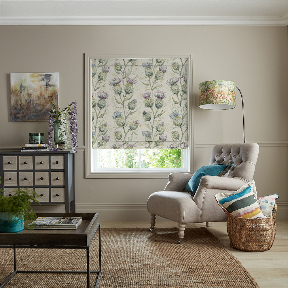 Thistleglen Roman Blind