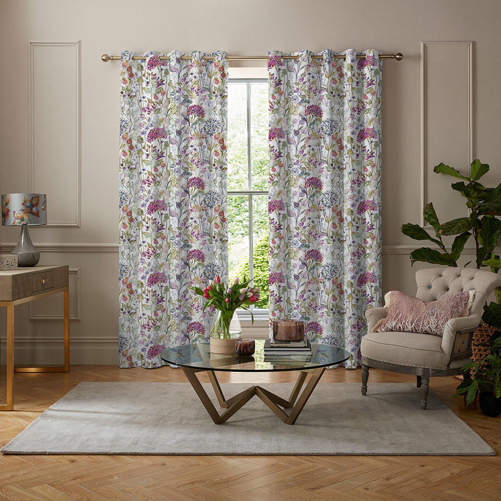 Country Hedgerow Lotus Curtains