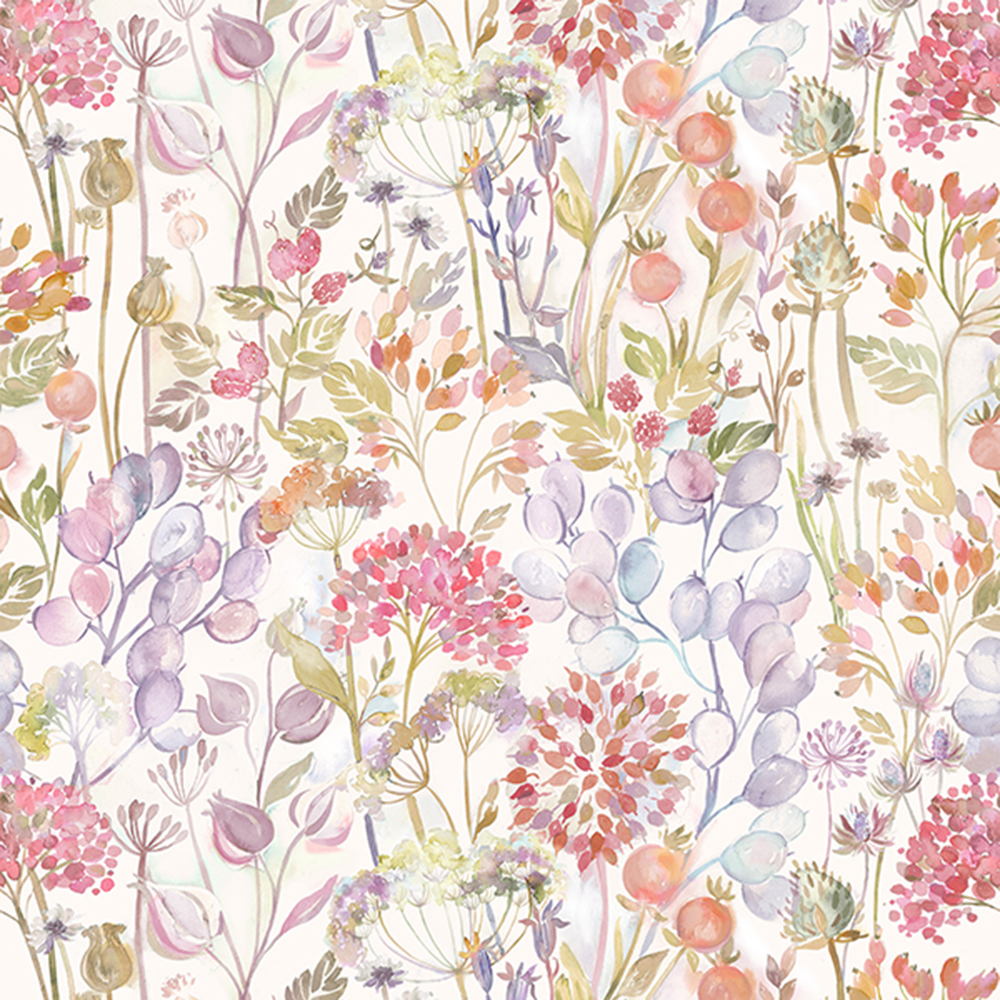 Country Hedgerow Autumn Roman Blind