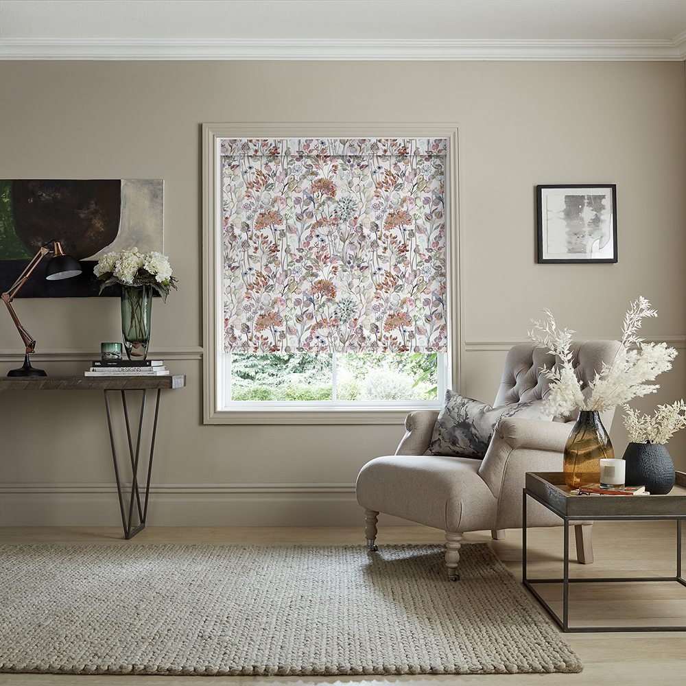 Country Hedgerow Dusk Roller Blind