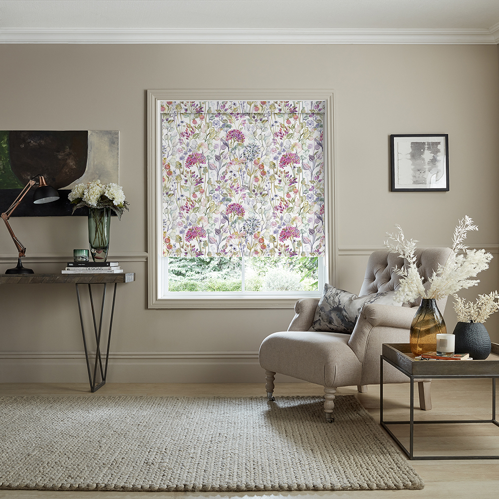 Country Hedgerow Lotus Roller Blind