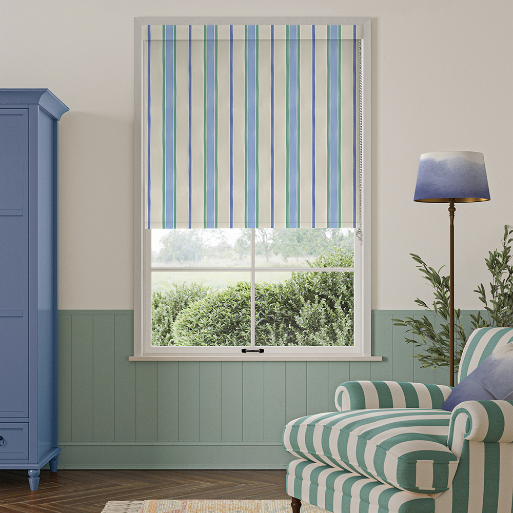 Seaside Stripe Atlantic Roller Blind