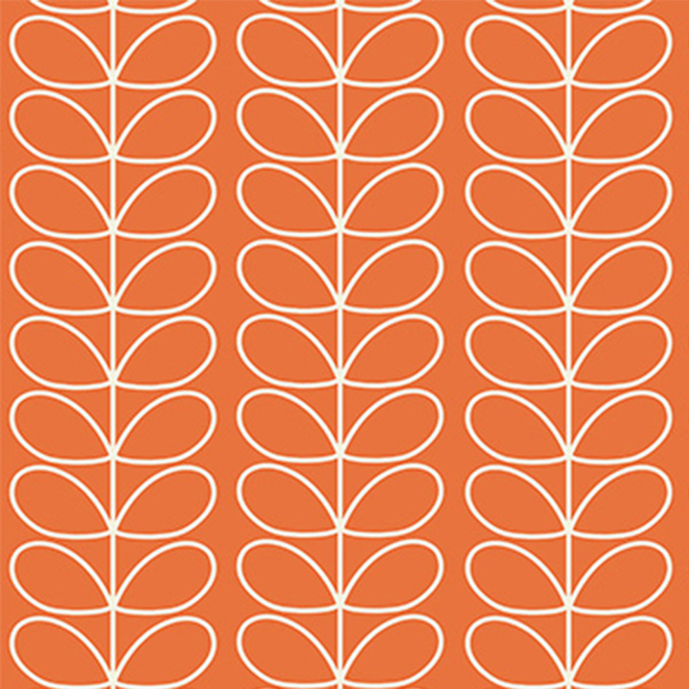 Linear Stem Papaya Roller Blind