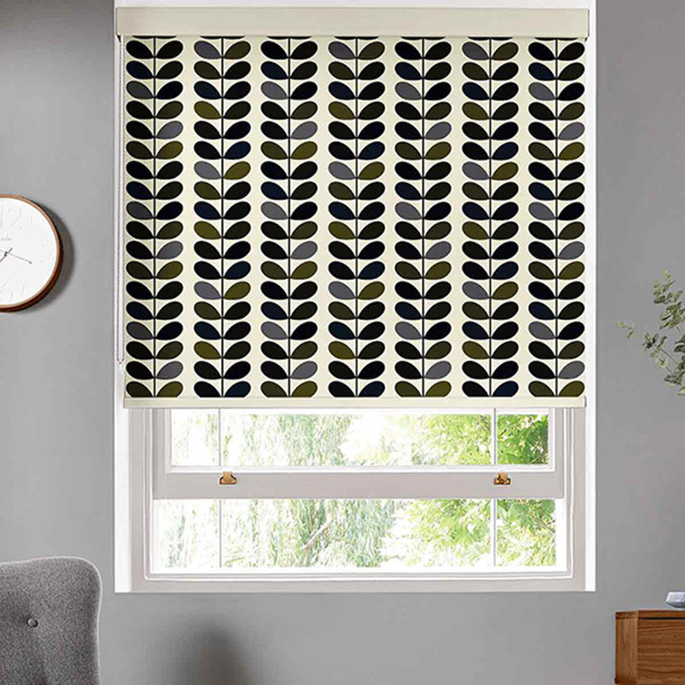 Multi Stem Moss Roller Blind