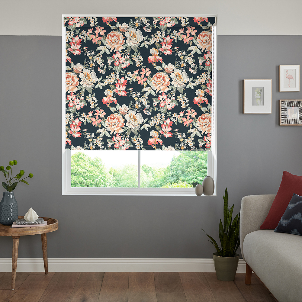 Maple Burnt Orange Roller Blind