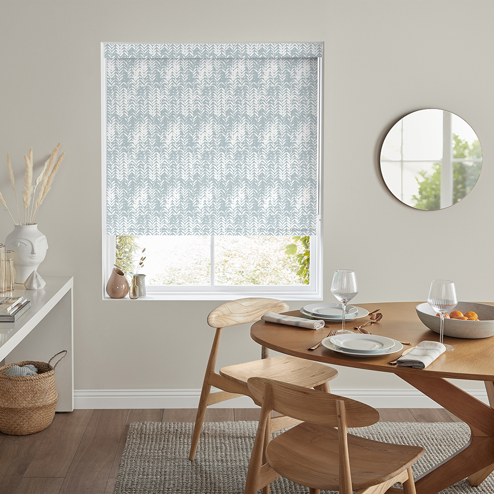 Earle Soft Blue Roller Blind