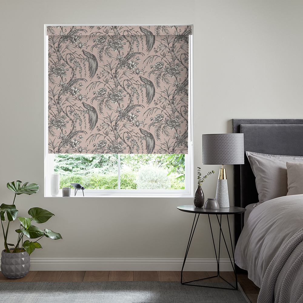 Francesca Blush Roller Blind