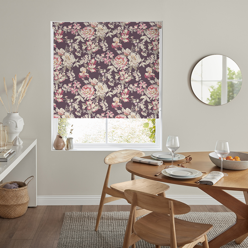Maple Blackberry Roller Blind