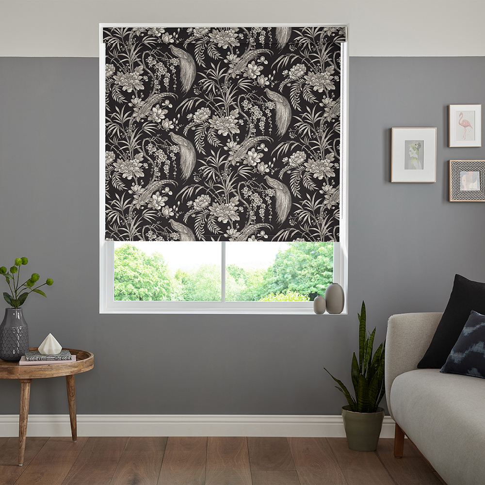 Francesca Ebony Roller Blind