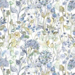 Country Hedgerow Crocus Roller Blind