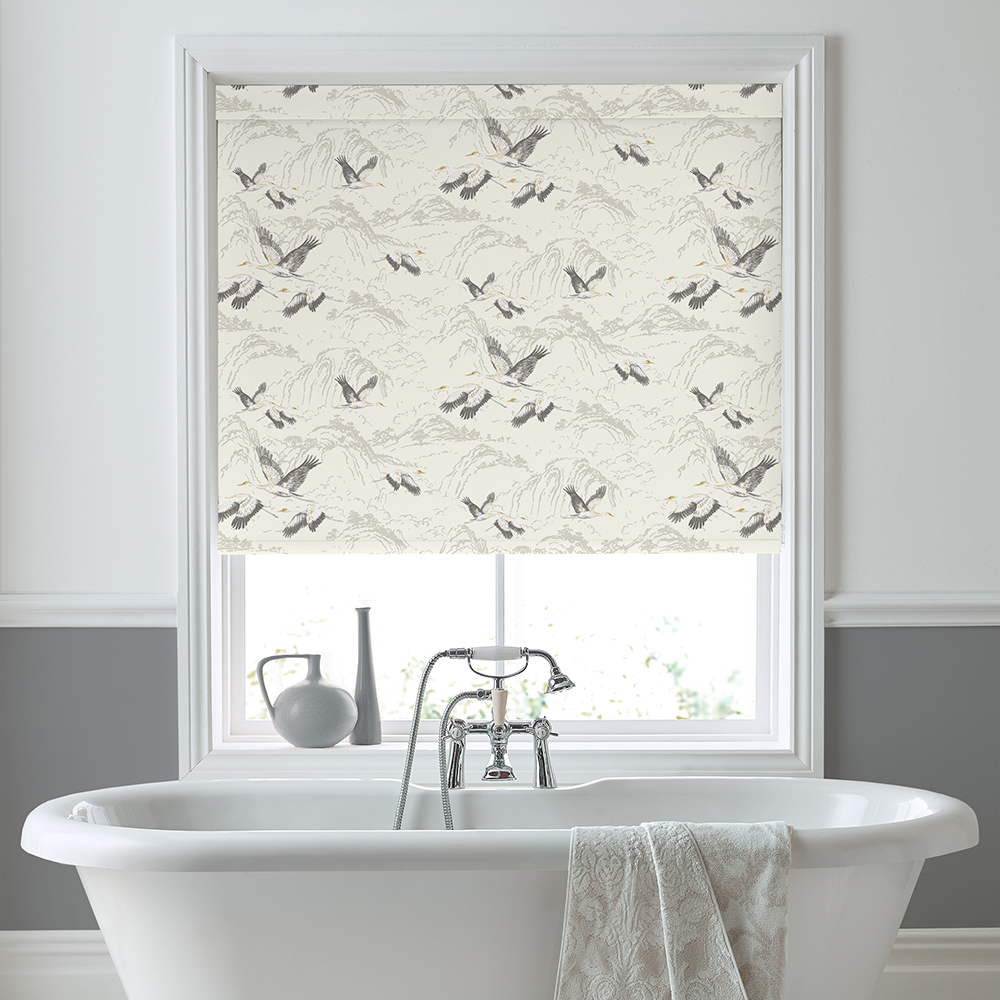Animalia Silver Roller Blind