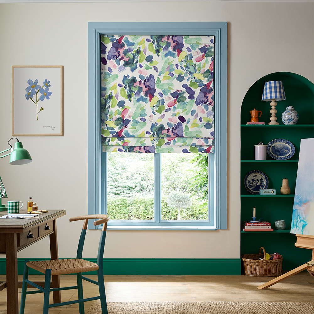 Palette Spring Roman Blind