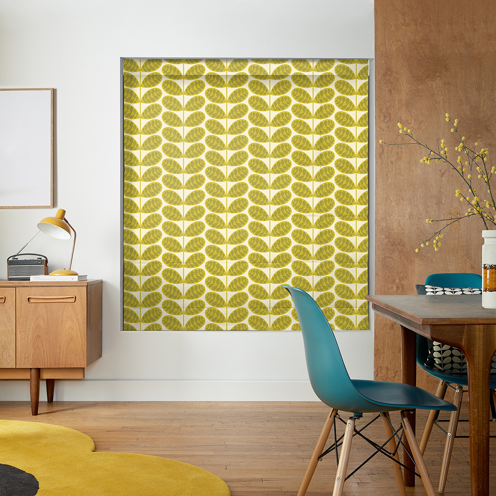 Botanica Stem Yellow Roman Blind