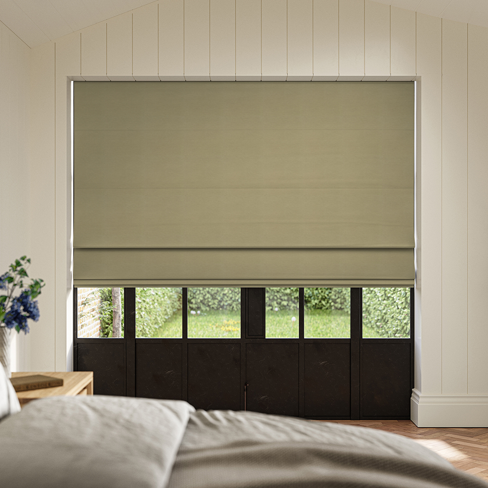 Collier Moss Roman Blind