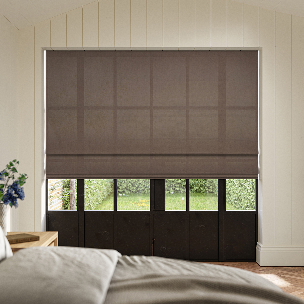 Mulligan Toffee Roman Blind