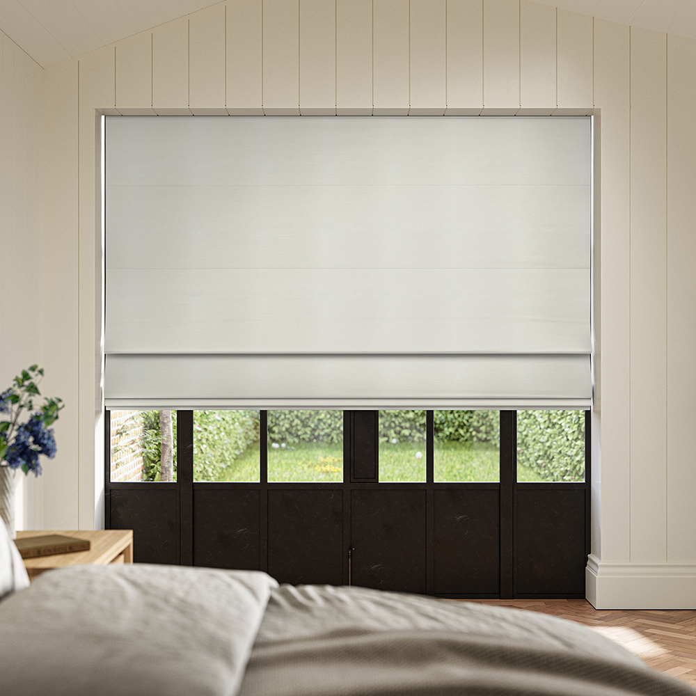 Gardner Lace Roman Blind